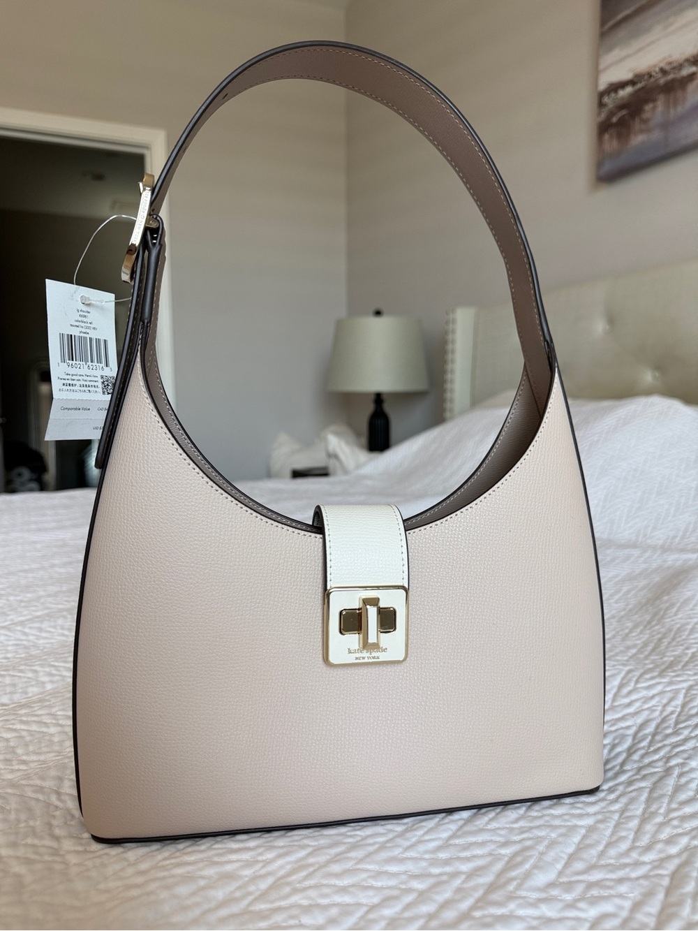 Kate Spade Phoebe Handbag in Toasted Hazelnut